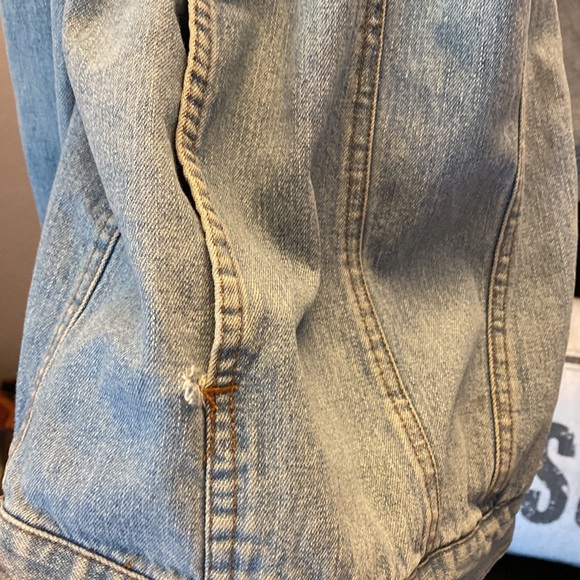 Venezia plus size jean button up jacket - Picture 4 of 6